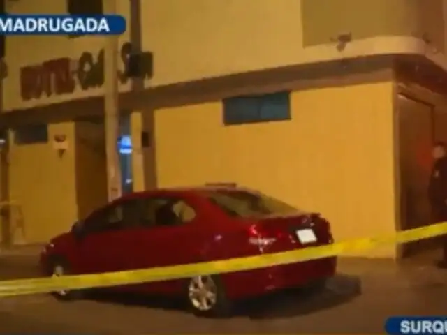 Surquillo: hombre se lanza de sexto piso de hotel y cae sobre vehículo