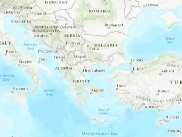 Grecia: terremoto de 5 grados sacude la isla de Eubea
