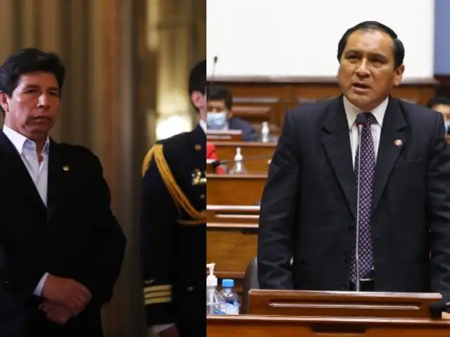 Vocero de Perú Libre: "El presidente Pedro Castillo pateó el tablero de la democracia"