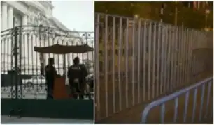 Legisladores pernoctaron en el Congreso por temor a un cierre del Parlamento: hay triple valla de seguridad