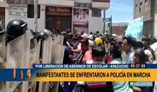 Disturbios en Huanta: no se pudo instalar mesa de diálogo entre autoridades y pobladores