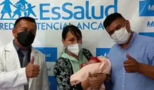 Médicos de EsSalud Áncash salvan a bebé prematura que nació a los 6 meses y pesando  750 gramos