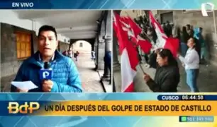 Cusco: ciudadanos tildaron de dictador a Castillo y otros pidieron a Boluarte convocar nuevas elecciones