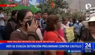 Parlamentarios visitan a Pedro Castillo en la Diroes y niegan que haya pedido asilo político