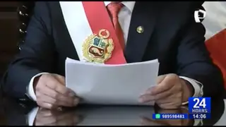 Expresidente Pedro Castillo tembló durante su ultimo mensaje a la nación