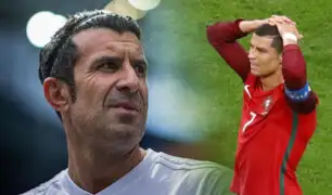 Figo y su dura crítica al DT de Portugal: “No puedes ganar un Mundial con Cristiano en el banco”