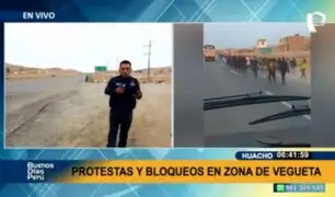 Protestas en Huacho: suspenden clases presenciales a partir de hoy hasta nuevo aviso