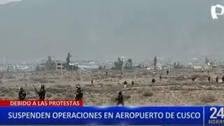 Cusco: operaciones en aeropuerto Alejandro Velasco Astete se encuentran suspendidas