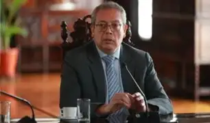Premier Angulo: Ejecutivo actúa de manera estratégica para devolver el orden interno al Perú