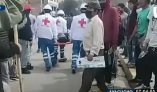 Siete muertos en Ayacucho: hospital regional está colapsado por decenas de heridos