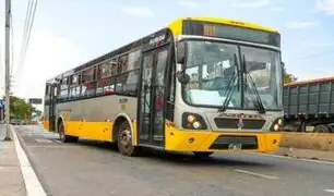 Corredor Amarillo: buses suspenderán temporalmente servicio desde este lunes 24