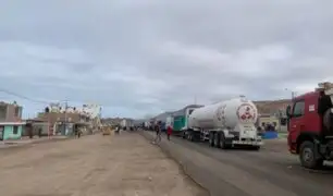 Arequipa: PNP y Ejército desbloquean carretera Panamericana Sur con destino a Lima