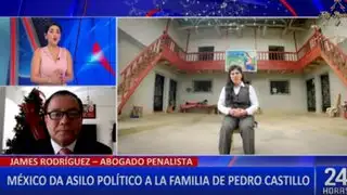 Familia de expresidente Castillo está asilada en la embajada de México