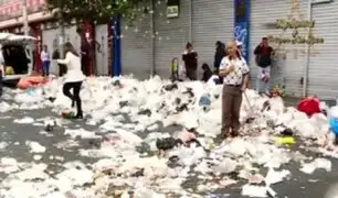 Basura acumulada en avenida Grau: comerciantes denuncian que no recogen residuos