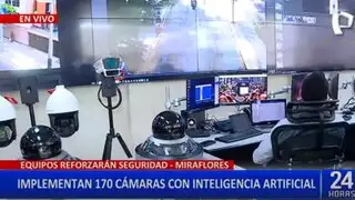 Miraflores: municipio implementa cámaras con inteligencia artificial