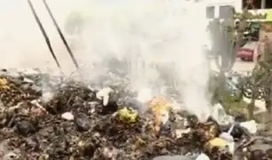 Basura acumulada en SJM: Vecinos denuncian que no recogen residuos desde hace casi un mes