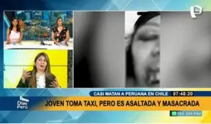 Peruana es asaltada, golpeada y casi violada tras abordar un taxi por aplicativo en Chile