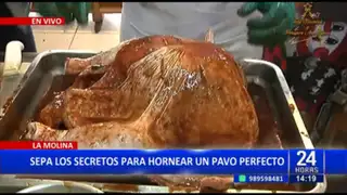 La Molina: Horneros cuentan los secretos para cocinar un pavo perfecto