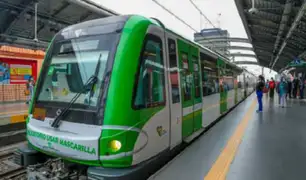 Metro de Lima: demoras y trenes varados en varias estaciones de la Línea 1