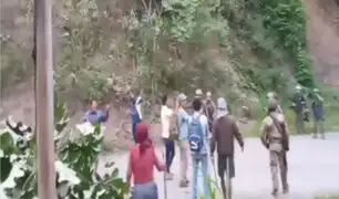 Minsa: movilización de manifestantes deja dos policontusos leves en distrito cusqueño de Kumpirushi