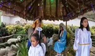 Tradición y fiesta popular en Huari: pastorcillos escenifican el nacimiento de Jesús