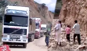 Fuertes lluvias activan huaicos: carretera Tingo María – Aguaytia estuvo bloqueada por horas