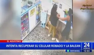 El Agustino: Mujer es baleada por resistirse al robo de su celular