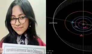 Joven boliviana descubre un asteroide y es reconocida por la NASA