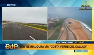 De Chorrillos a La Punta en 25 minutos: vehículos ya pueden circular en la Costa Verde Callao