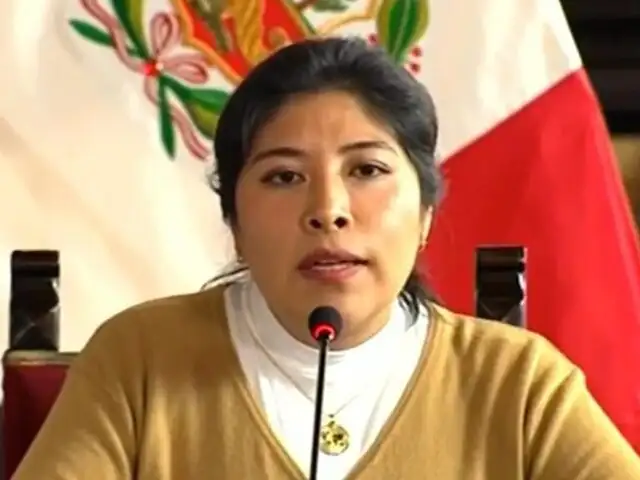 Betssy Chavez sobre aprobación de predictamen de suspensión presidencial: "es inconstitucional"