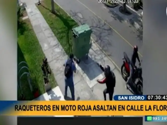 San Isidro: raqueteros citan a delivery para "comprarle" ocho celulares iPhone y le roban