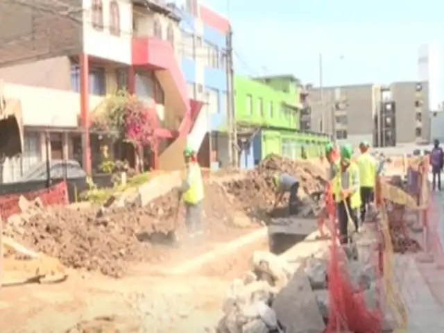 Cercado de Lima: obras de Sedapal llevan más de un mes en abandono
