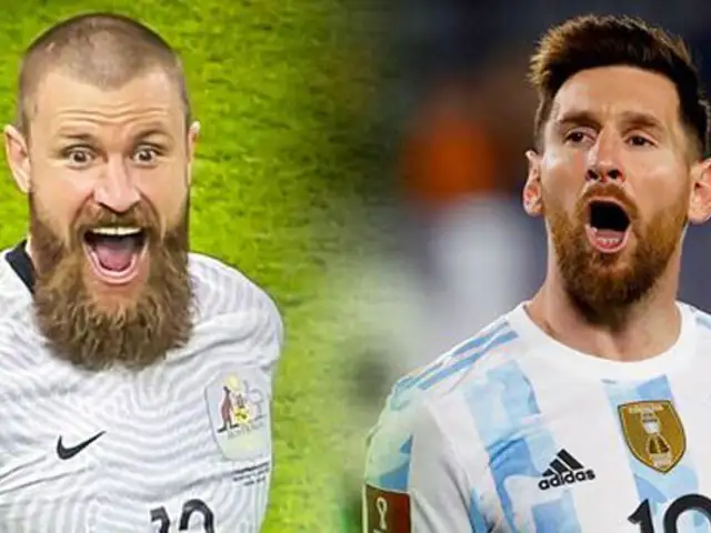 Qatar 2022: Argentina derrota 1 - 0 a Australia en primer tiempo del partido por los octavos de final