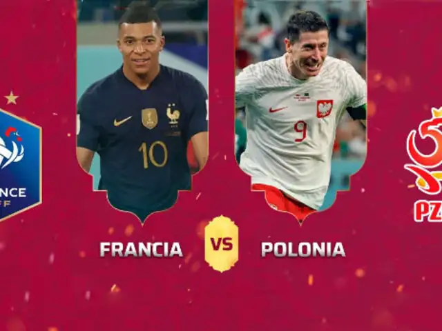 Francia vence 3 - 1 a Polonia y clasifica a los cuartos de final del Mundial Qatar 2022