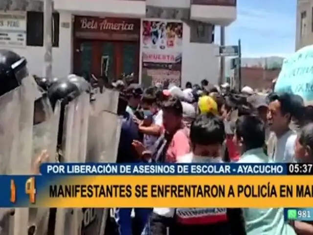 Disturbios en Huanta: no se pudo instalar mesa de diálogo entre autoridades y pobladores