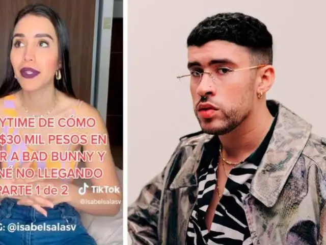 México: Joven gastó más de 1500 dólares para ir al concierto de Bad Bunny, pero no pudo asistir