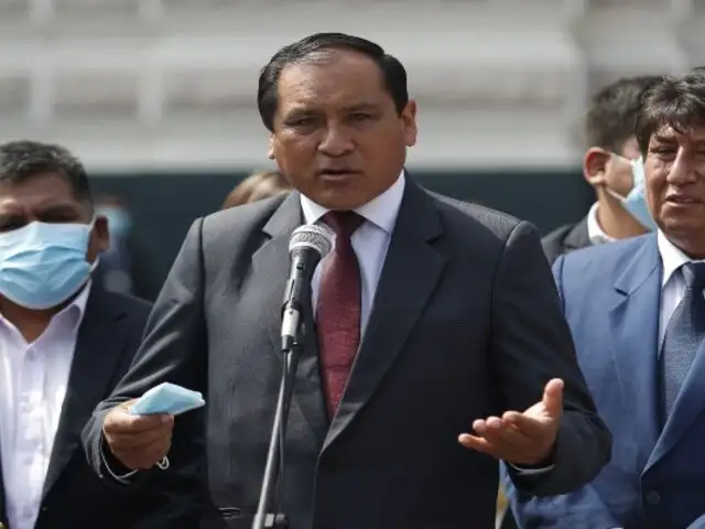 Congreso: bancada Perú Libre acordó votar en contra de la vacancia a Pedro Castillo