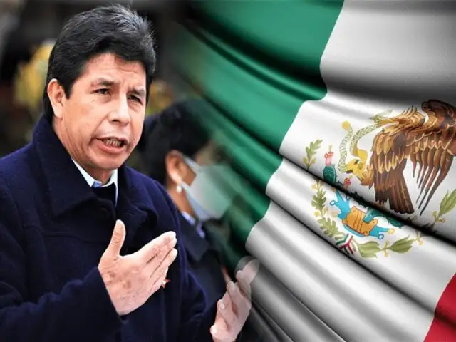 Canciller de México: "Si Pedro Castillo pide asilo político, se lo damos"