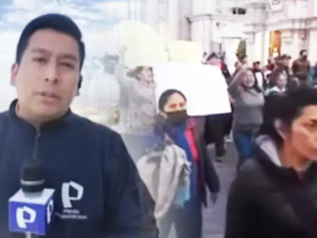 Arequipa: Ciudadanos realizan marcha en rechazo a Dina Boluarte