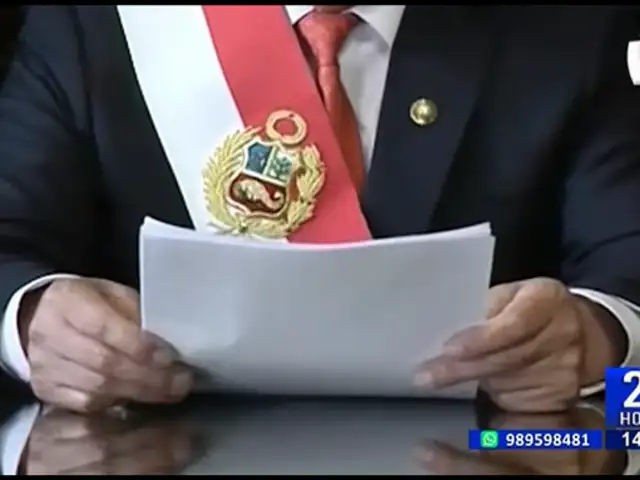 Expresidente Pedro Castillo tembló durante su ultimo mensaje a la nación