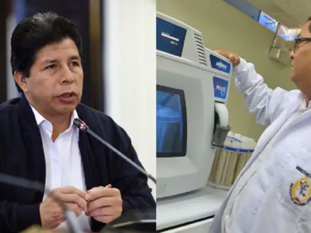 Pedro Castillo se negó a pasar examen toxicológico ante químicos forenses, revela jefe de Medicina Legal