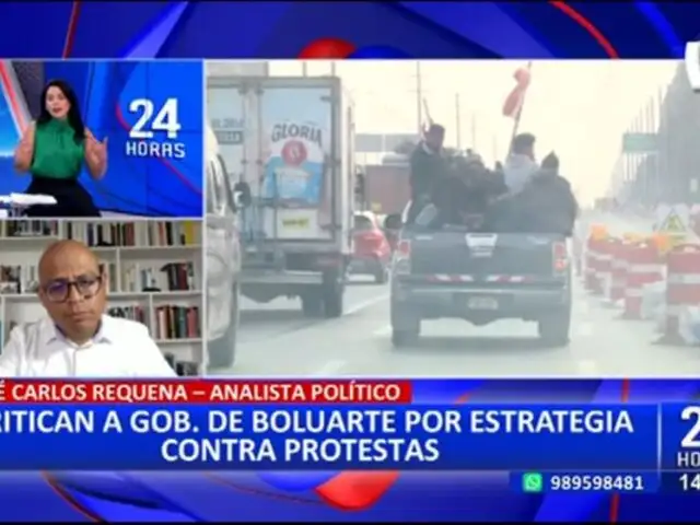 José Requena: "Si Dina Boluarte quiere llegar a abril del 2024, va a necesitar apoyo del Congreso"