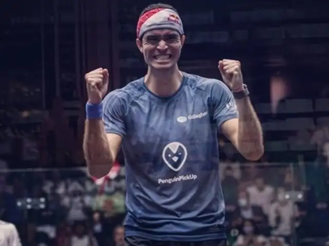 Orgullo peruano: Diego Elías en el Top 5 del Squash mundial