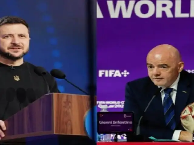 FIFA rechaza la petición de Zelensky de compartir mensaje de paz en final del Mundial Qatar 2022, según CNN