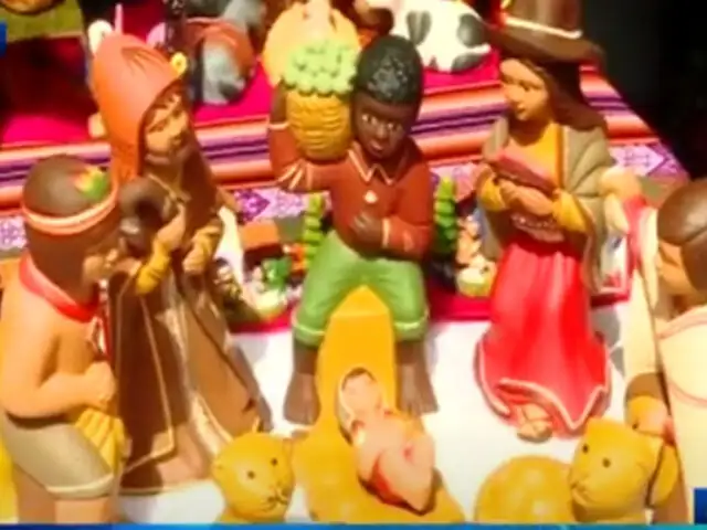Feria en San Miguel: artesanos presentan novedosos productos alusivos a la Navidad
