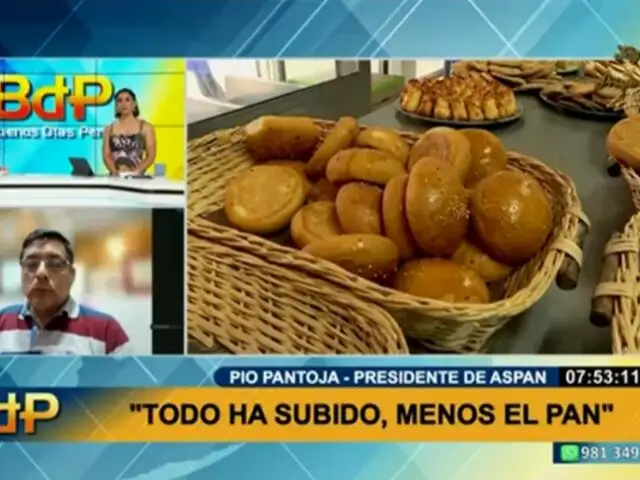 Pío Pantoja: "el pan sigue siendo el alimento preparado más económico de la canasta peruana"