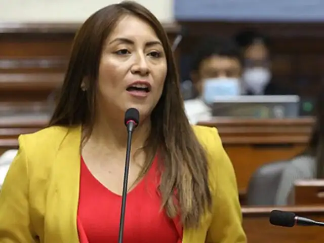 Kelly Portalatino sobre renuncia de Margot Palacios a Perú Libre: "Nos ha sorprendido sus actitudes"