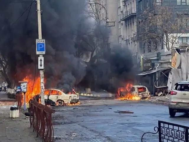 Bombardeo en Navidad: se registran cinco muertos en ciudad de Ucrania por ataque ruso
