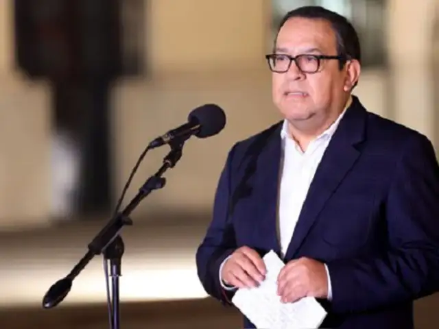Premier Otárola: "El Ejecutivo apoya que se instale un bicameral"