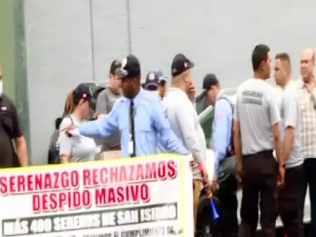 San Isidro: regidor afirma que contratos de serenos eran temporales y ya vencieron